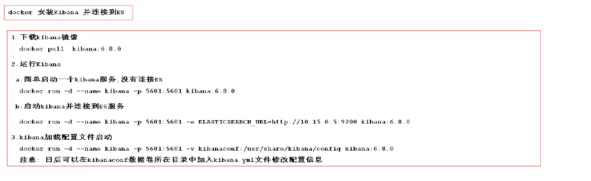 19.docker 中安装 kibana 并连接 ES 服务