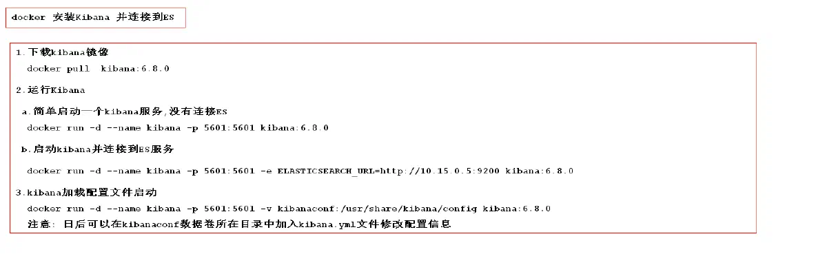 19.docker 中安装 kibana 并连接 ES 服务